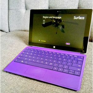 Microsoft Surface 2 Tablet. Keyboard. Sleeve